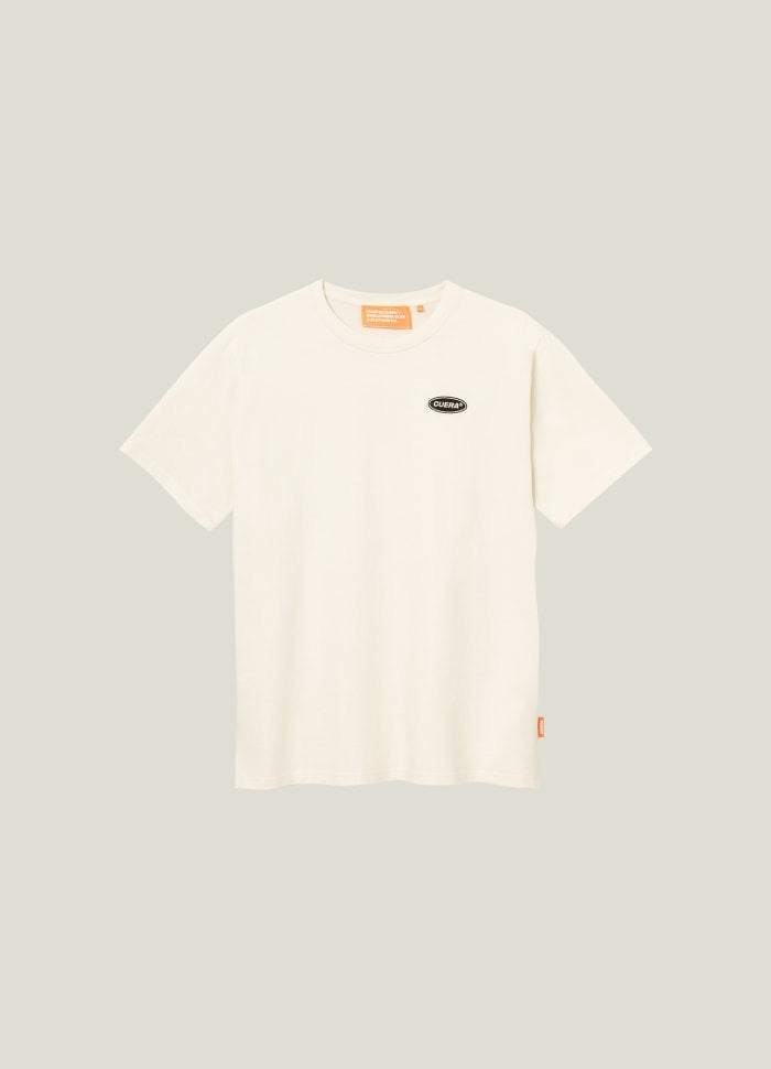 Relaxed Oversize Offcourt T-Shirt - Off White