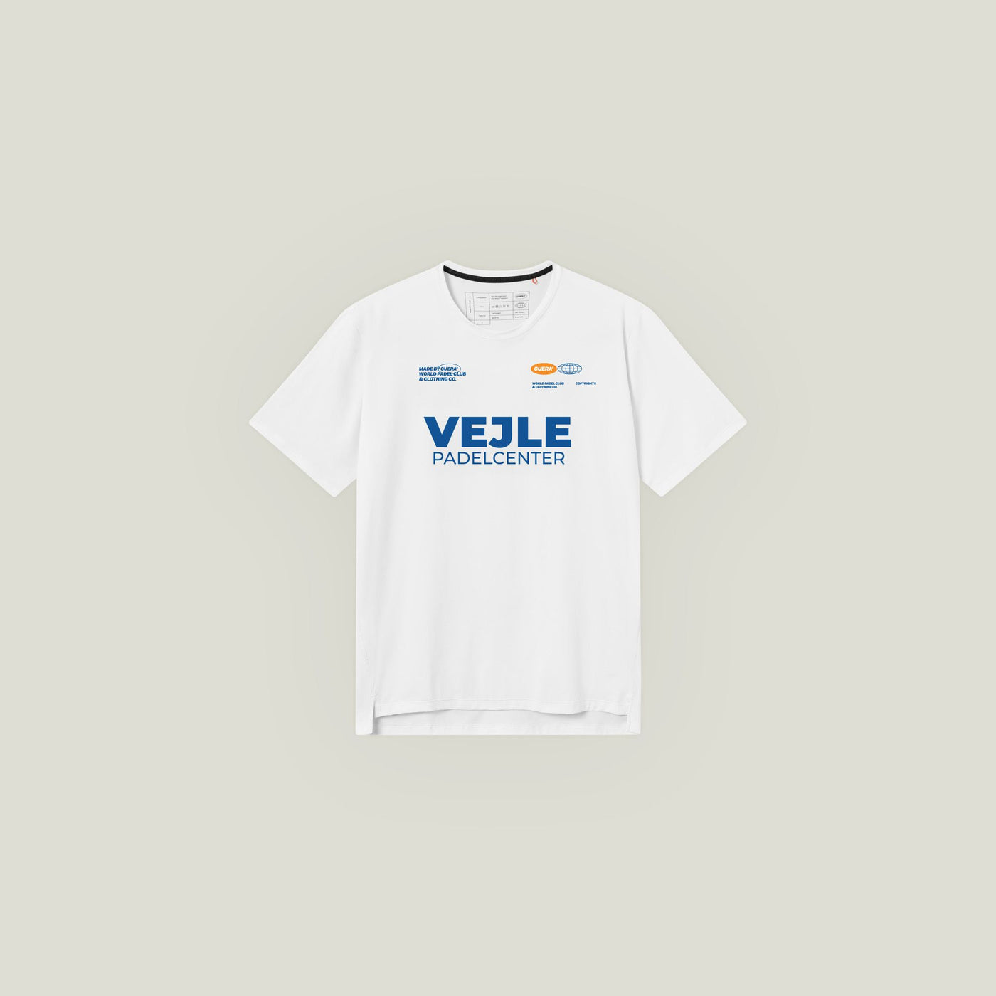 VPC x CUERA White Active Light Weight T-shirt