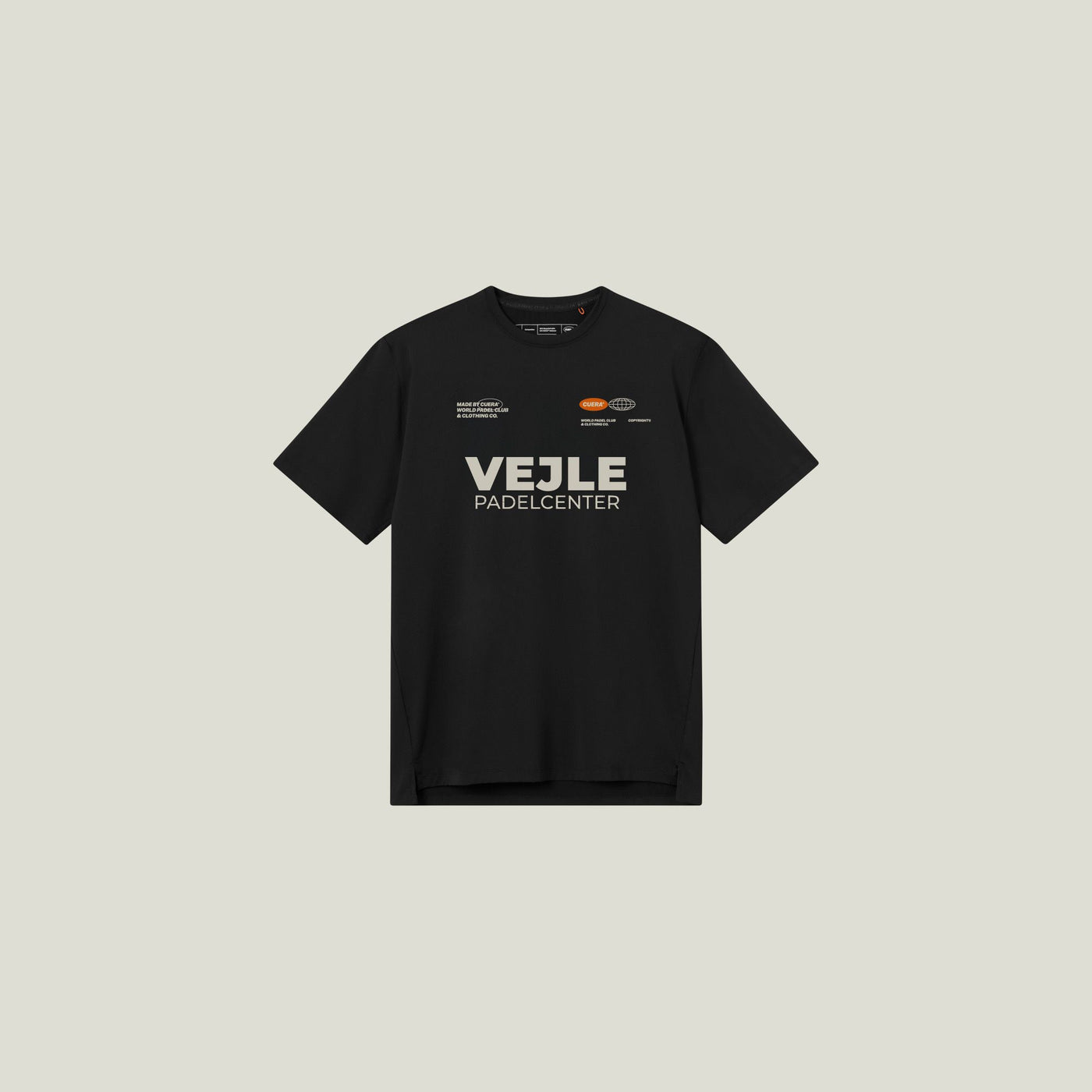 VPC x CUERA Black Active Light Weight T-shirt